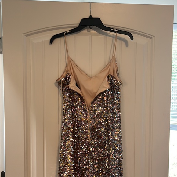 Beautiful dress/gown the strap is noticeably torn can be fixed by a seamstress. - Picture 2 of 3